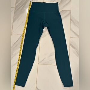 lululemon High Rise Green Legging Women